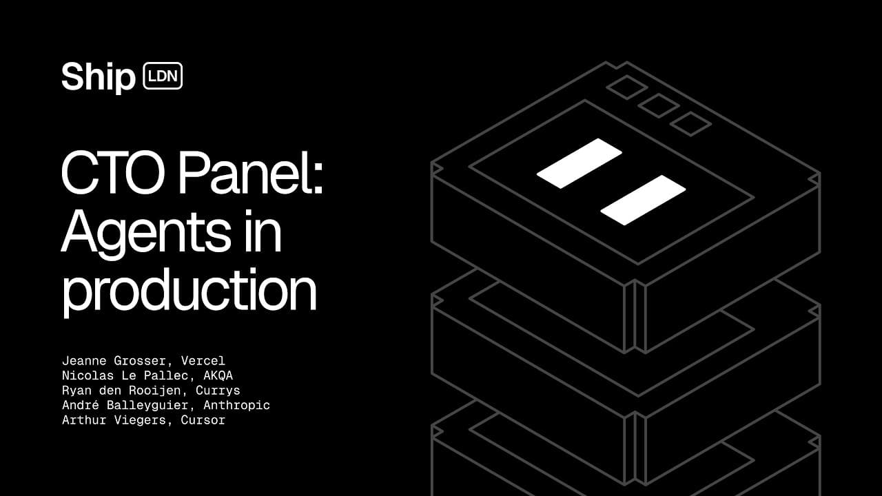 CTO panel: Agents in production