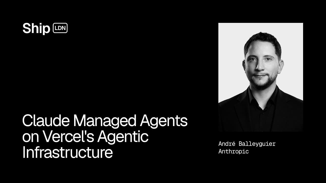 Claude Managed Agents on Vercel's Agentic Infrastructure