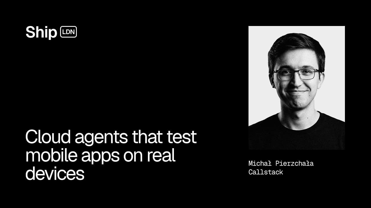 Cloud agents that test mobile apps on real devices