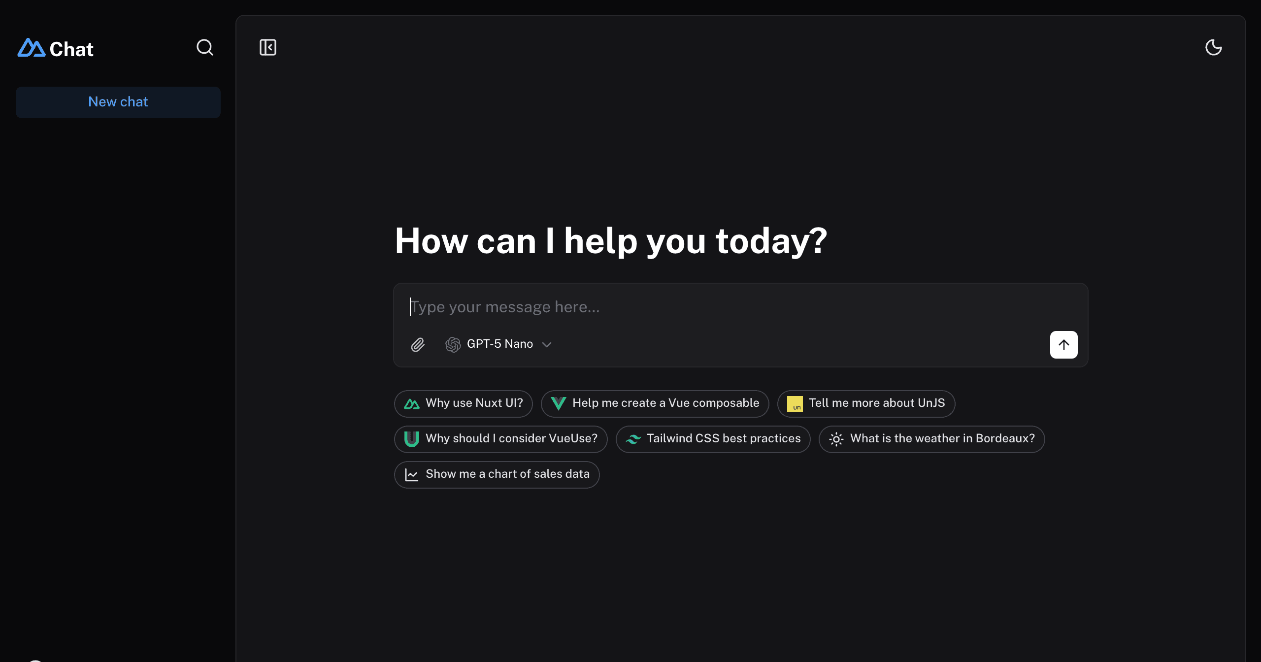 Nuxt AI Chatbot
