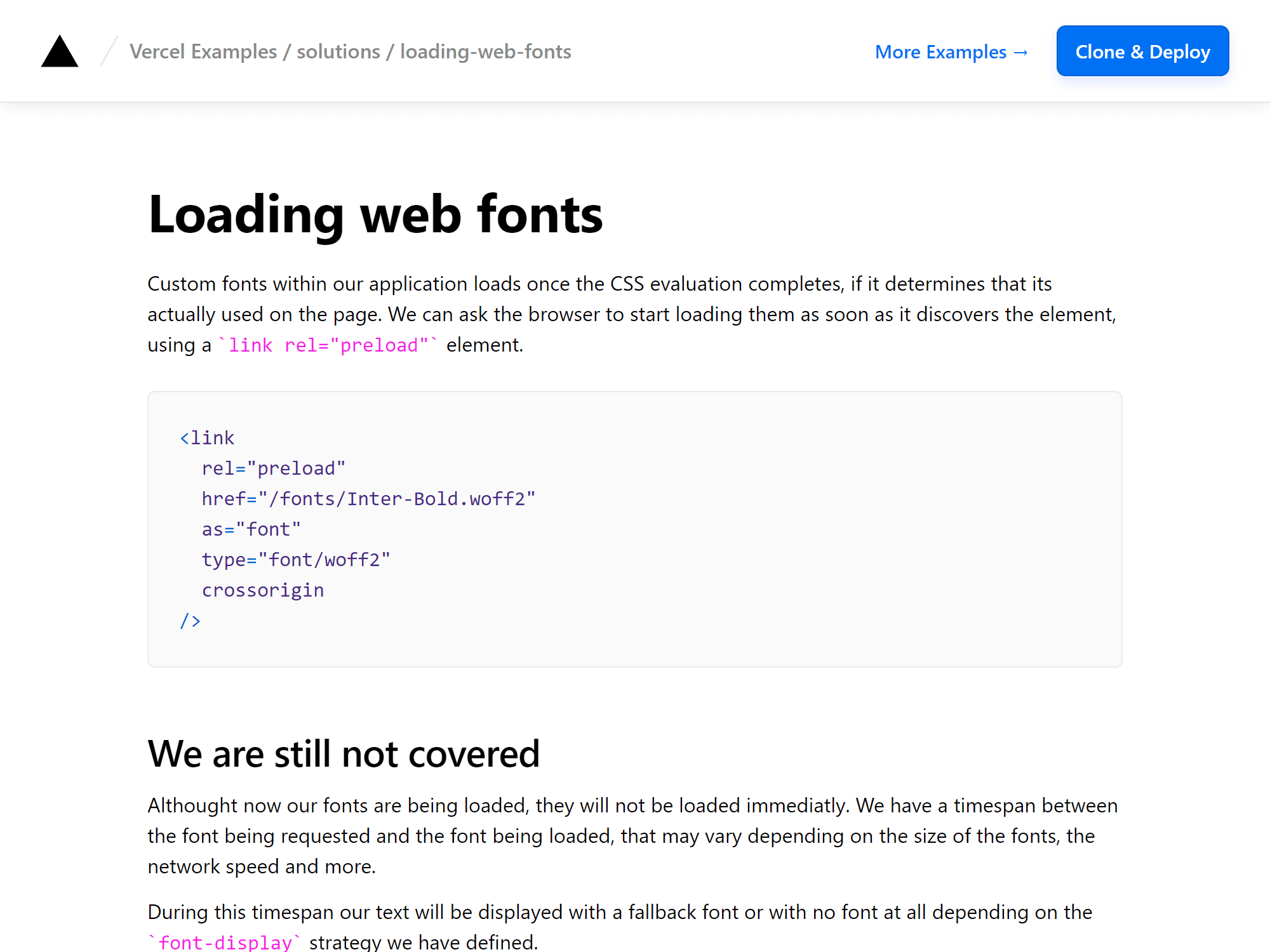 Learn how to load custom web fonts without compromising performance.