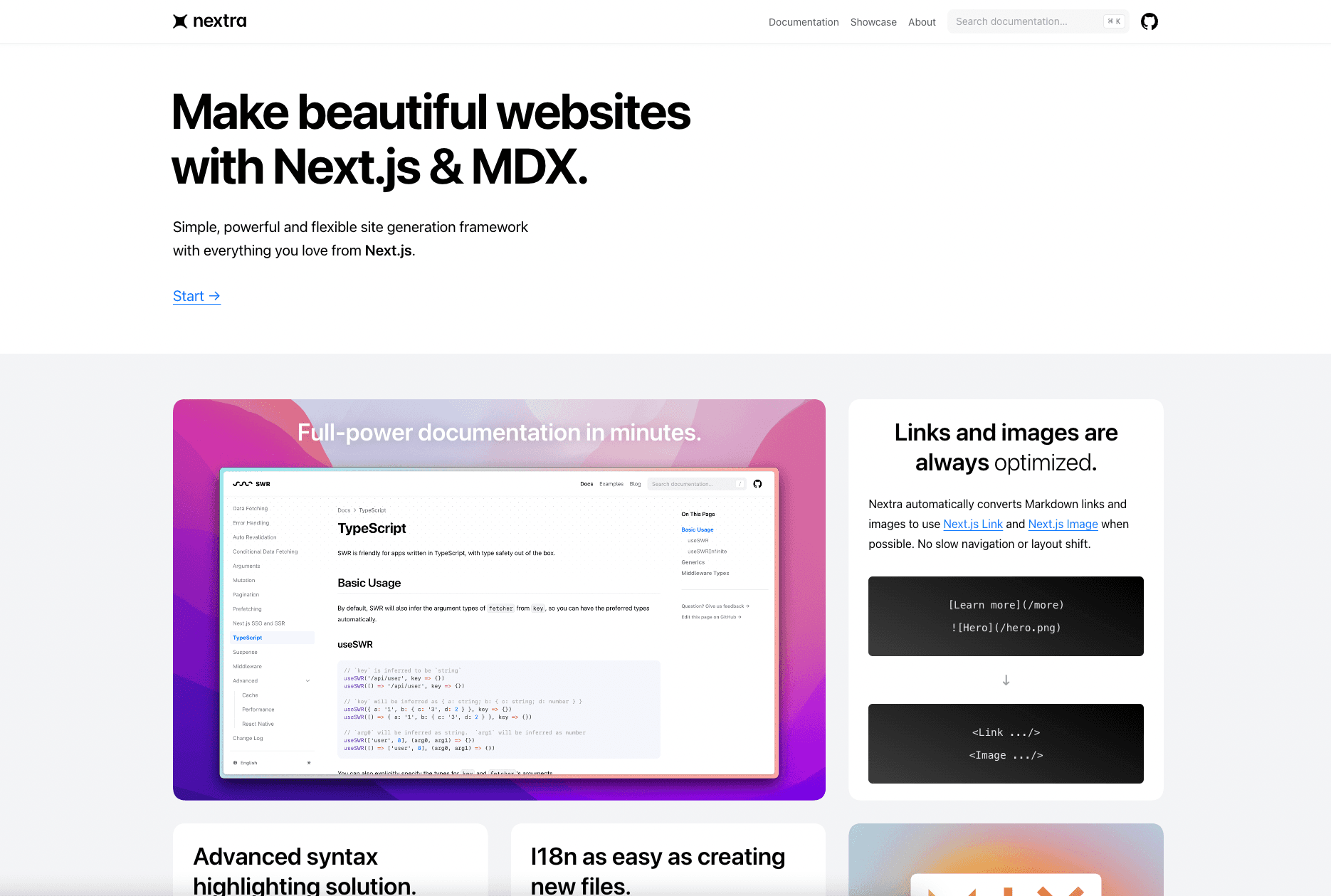 Nextra: Docs Starter Kit thumbnail