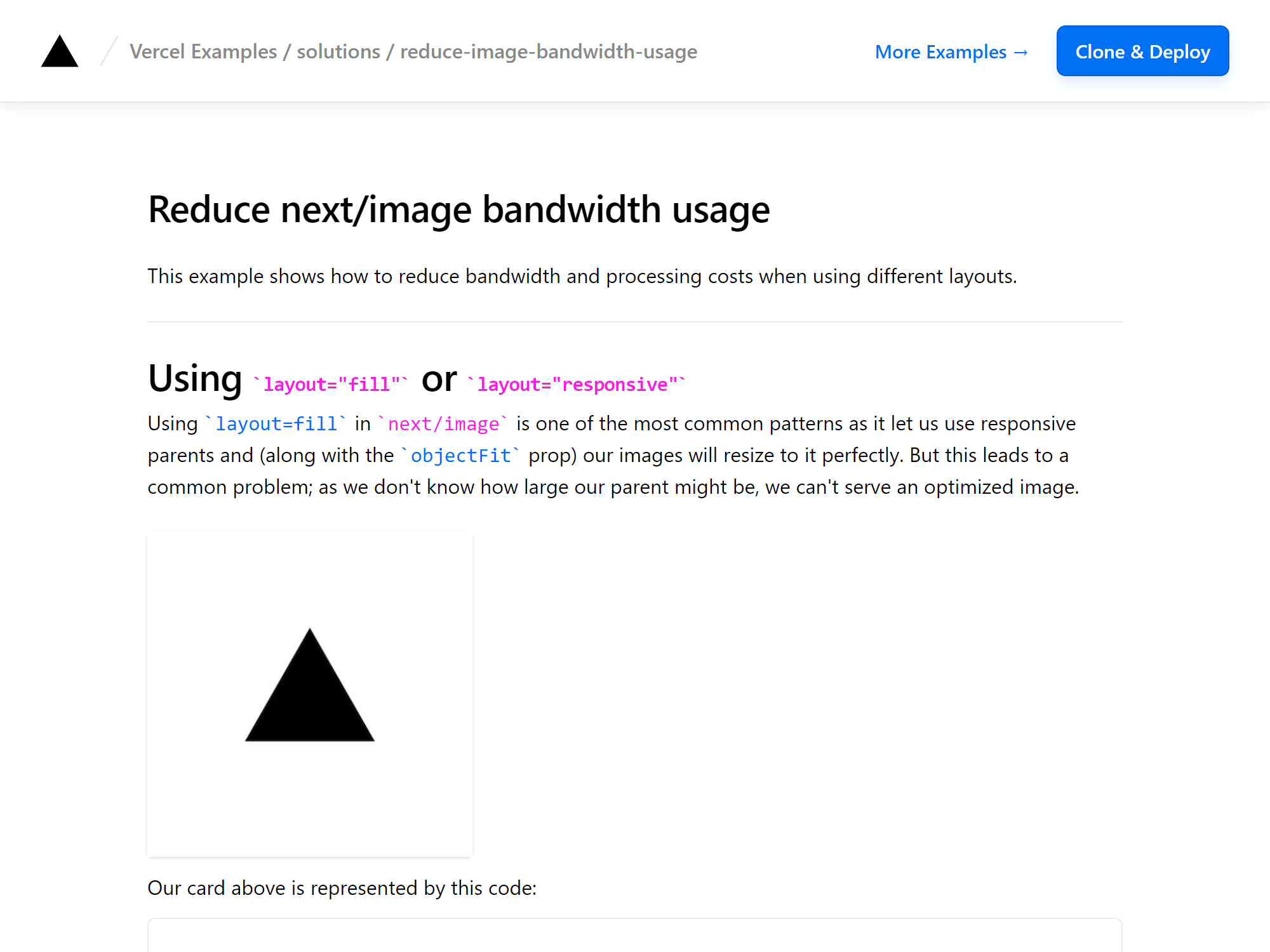 Learn how to reduce bandwidth and processing costs when using different layouts.